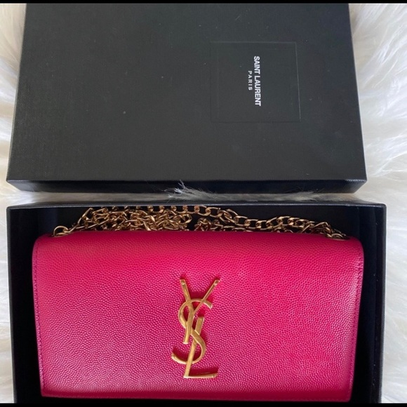 Yves Saint Laurent Handbags - SOLD YSL Saint Laurent Wallet on a chain